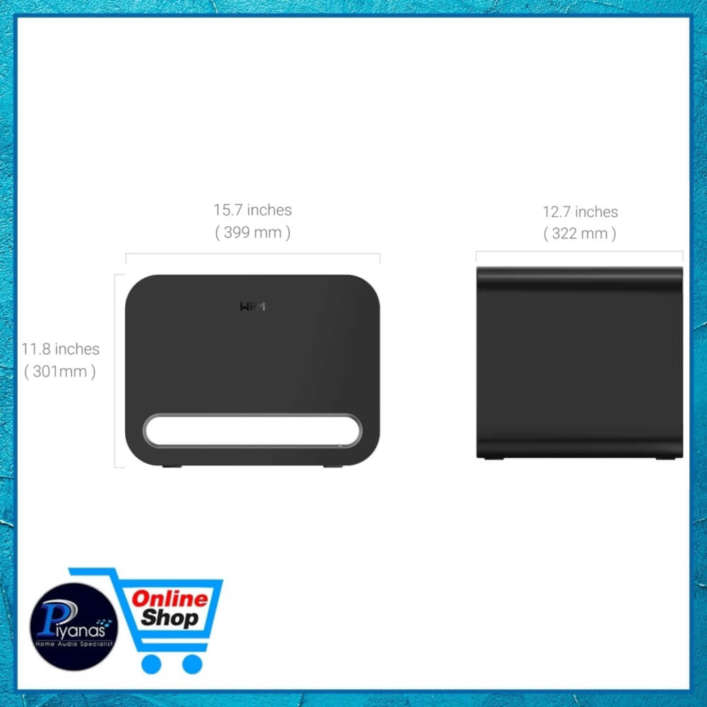 ซับวูฟเฟอร์ WIIM : SUB PRO (BLACK)